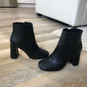 Black Heel Booties